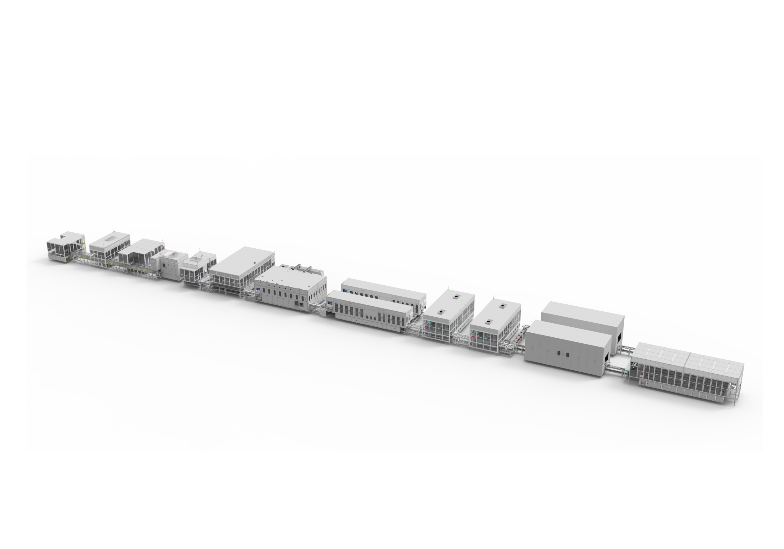 全自動(dòng)方形電池電芯裝配線(xiàn)