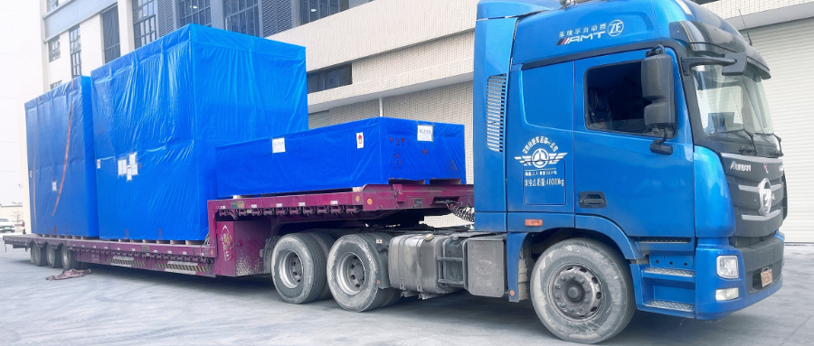 持續成功交付！譽(yù)辰智能高速包膜&尺寸測量一體機出貨歐洲